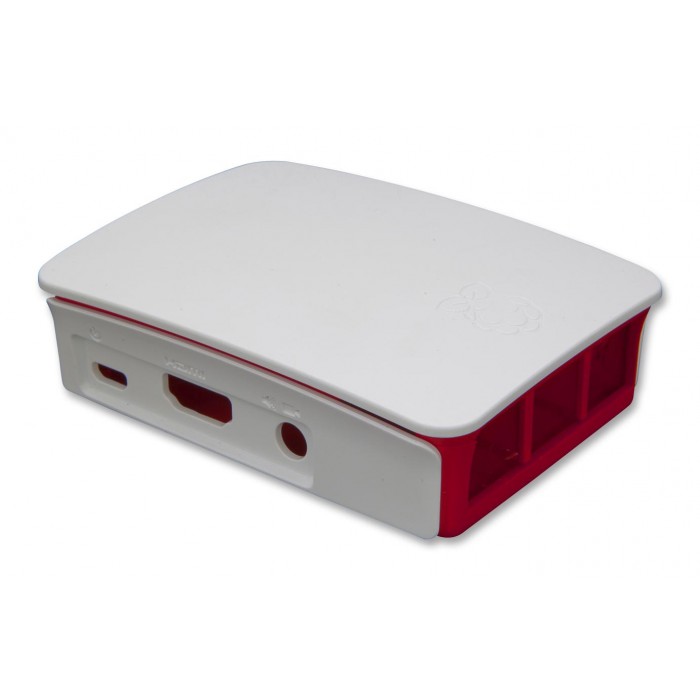 Case Raspberry PI 3 & 2 B+ Offical Enclosure Red & White  